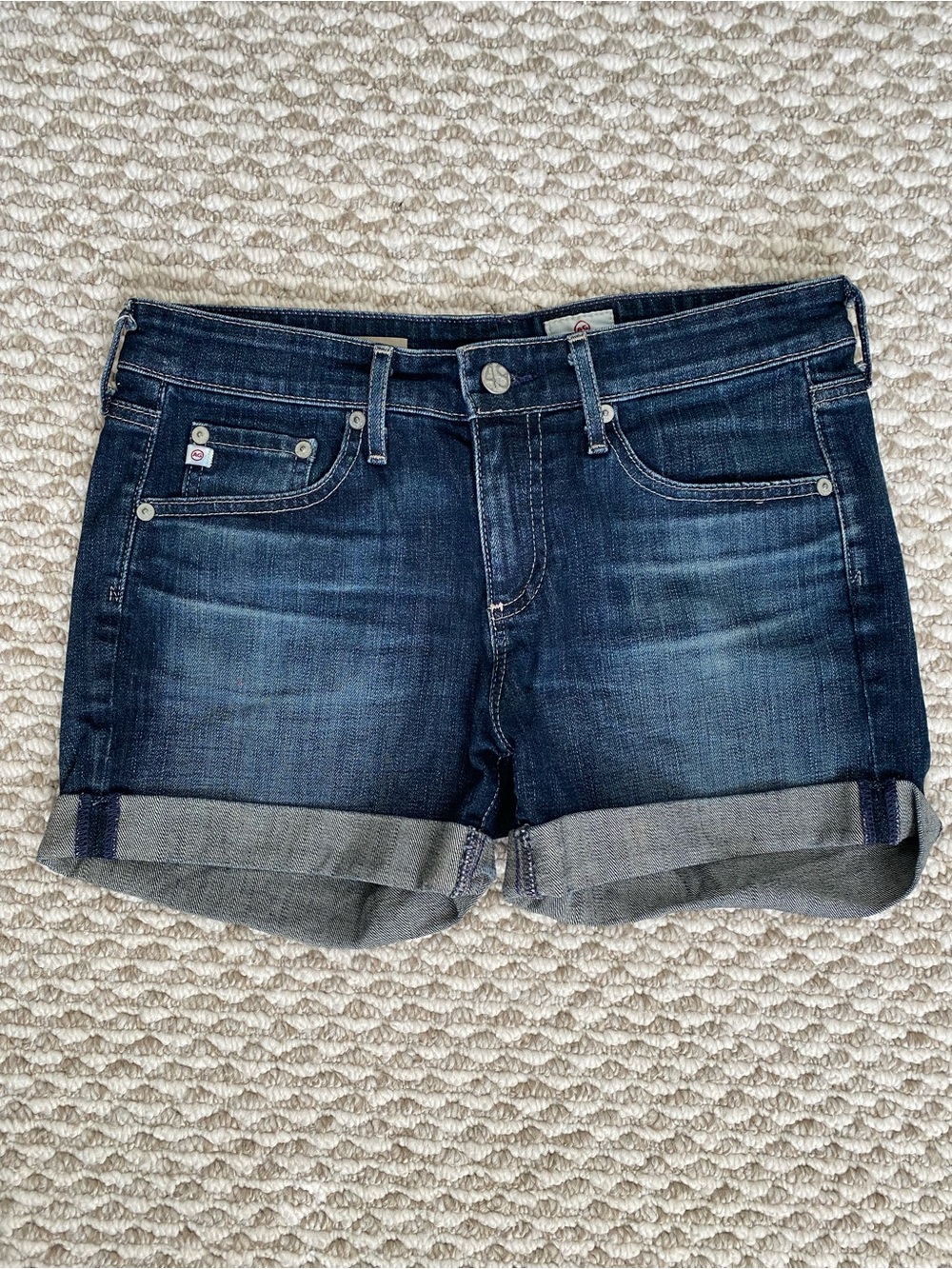 AG The Hailey Ex-Boyfriend Roll-Up Shorts